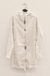BORIS BIDJAN SABERI Mid-Length Jacket HYBRID ZIPPER3.1 ST FKU10001+FTO00002 Punk Grey PBBS5